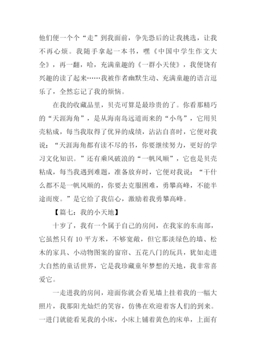 小学作文我的小天地.docx