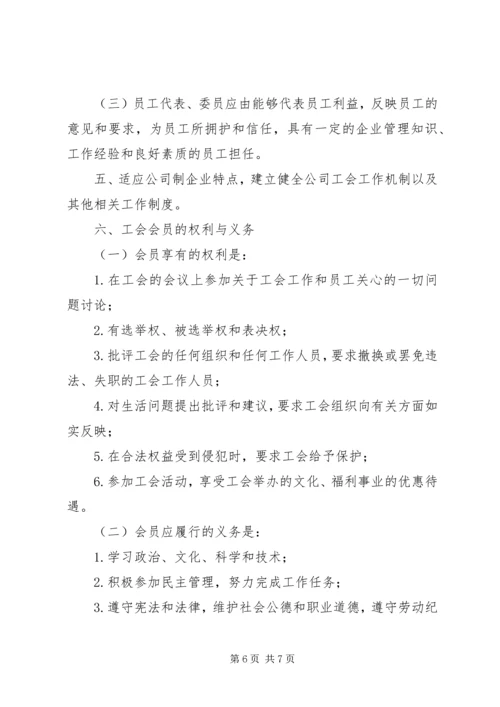 企业工会章程及工作制度(精).docx