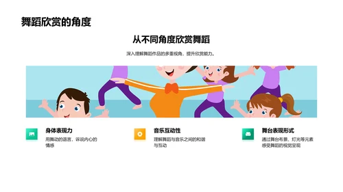 舞蹈美学解读PPT模板