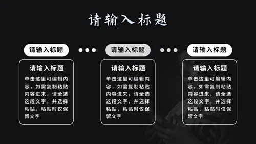 黑色简约网络暴力教育PPT模板