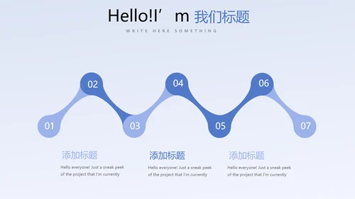 蓝色医疗医药代表工作总结动态PPT