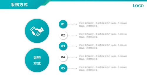 简约商务采购年终总结工作总结工作汇报ppt模板