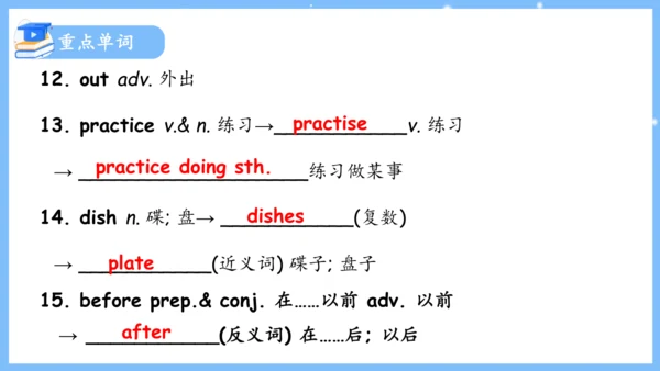 Unit 4 Don't eat in class单元复习课件（词组+句型+知识点+语法+写作指导+
