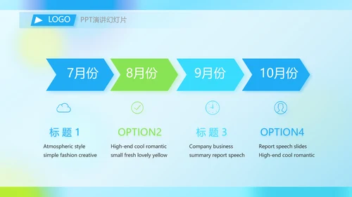 蓝色项目商业计划书商务动态PPT模板