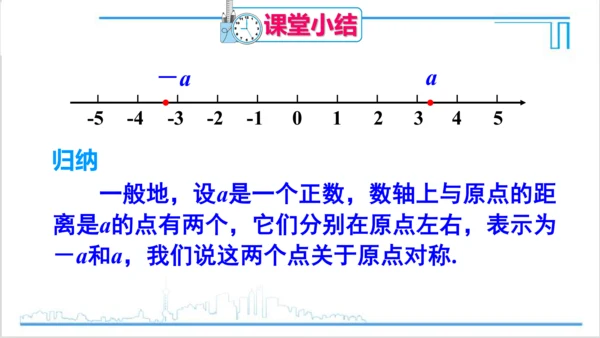【高效备课】人教版七(上) 1.2 有理数 1.2.3 相反数 课件
