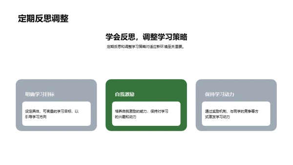 初中生活新篇章