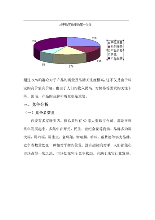 珠宝公司市场营销专题方案分析.docx