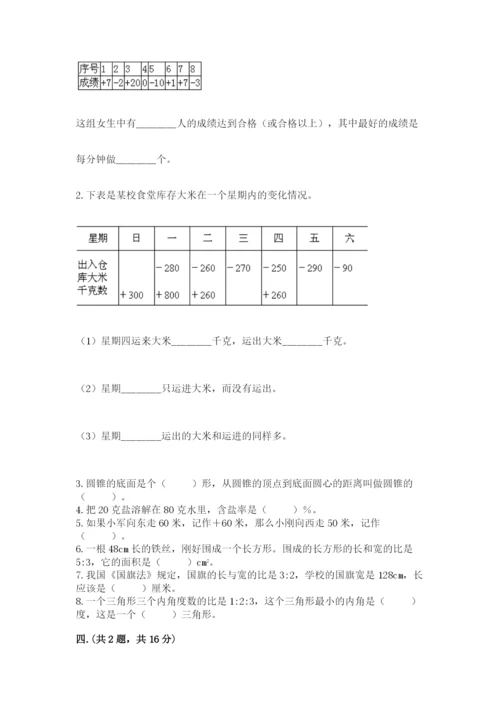 苏教版数学小升初模拟试卷及参考答案（满分必刷）.docx