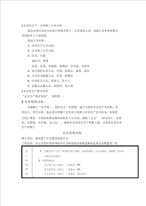 建筑工程安全黄岩安全专项施工方案