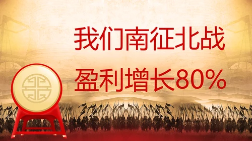 公司军令状企业誓师大会出征PPT模板