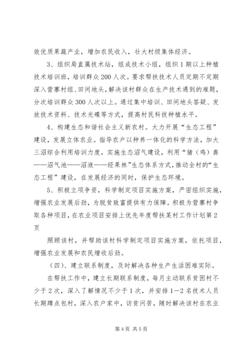 年度帮扶某村工作计划.docx