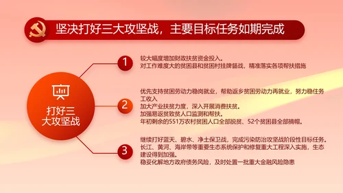 党建党支部年终工作总结汇报PPT党课