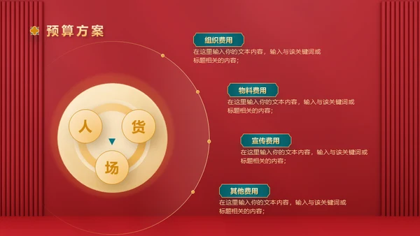 红色新禧新中式中国风中秋节活动营销策划通用PPT模板