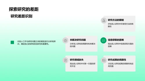 硕士答辩精要PPT模板