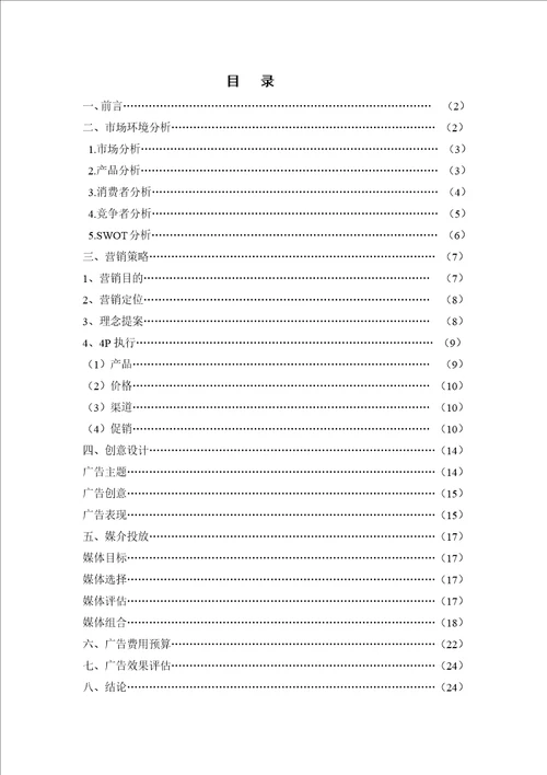 思圆魔鬼辣面广告营销策划书28页