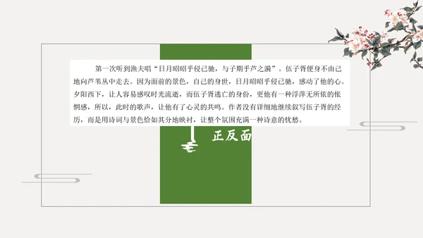 读懂诗化小说课件ppt模板