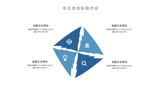 蓝色科技网络信息软件科技商务动态PPT模板