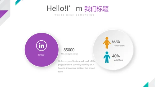 炫彩时尚医疗医药报告动态PPT