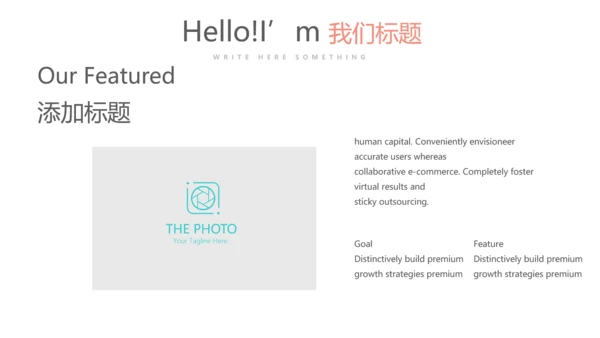 公司产品介绍宣传通用PPT动态模板
