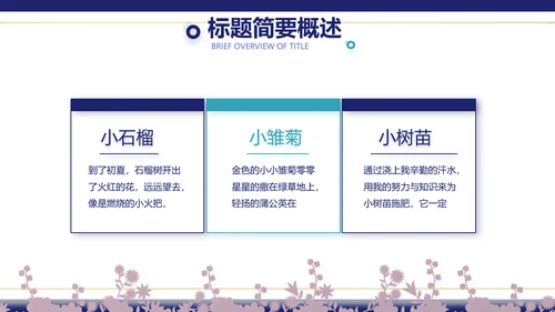 蓝色圣诞快乐圣诞节组织活动策划PPT