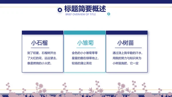 蓝色圣诞快乐圣诞节组织活动策划PPT