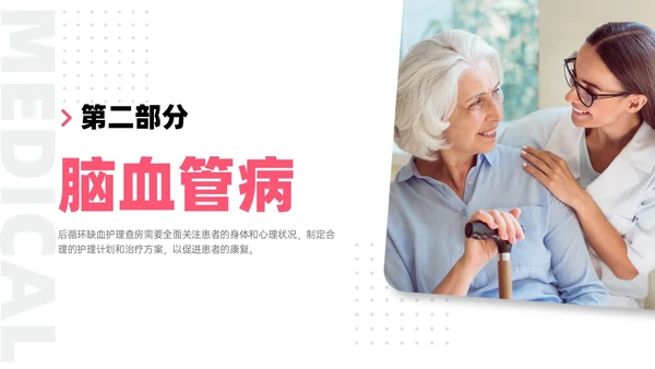红色实拍后循环缺血护理查房医疗脑血管中风治疗诊断措施培训ppt