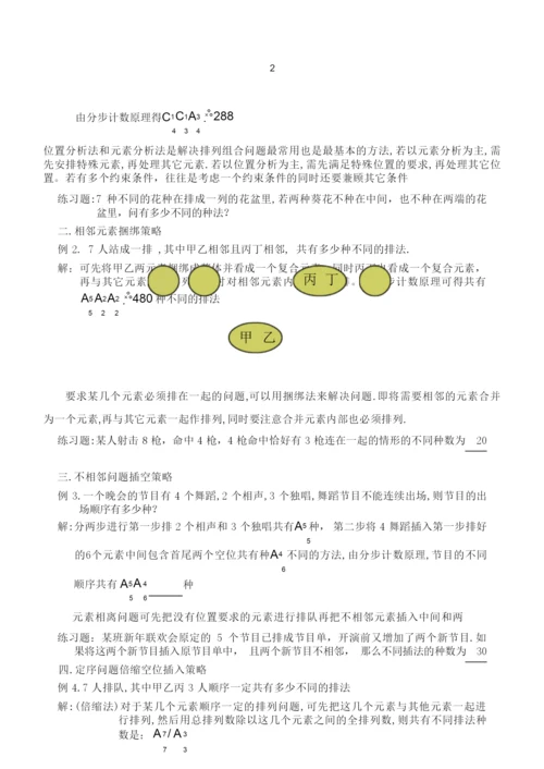 [超全]排列组合二十种经典解法!012700.docx