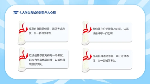 规范答题诚信应考期末考试班会PPT课件