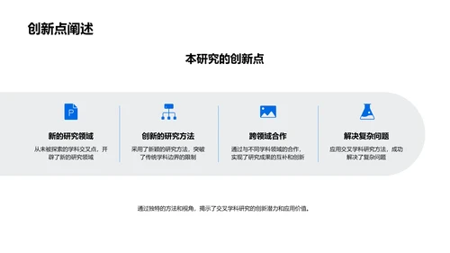 交叉学科答辩报告PPT模板