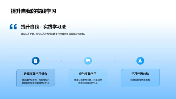 探索实践学习的魅力