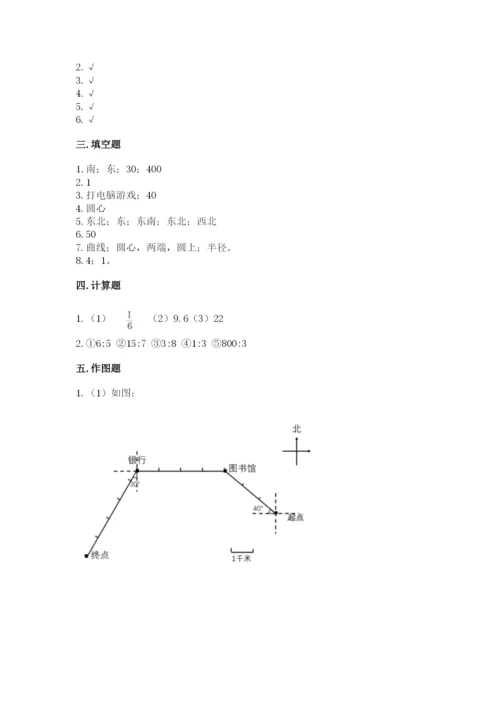 小学六年级数学上册期末考试卷精品【考点梳理】.docx