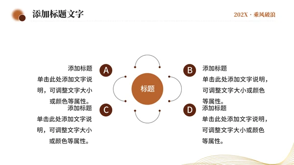 乘风破浪开拓未来，帆船航海励志通用PPT模板
