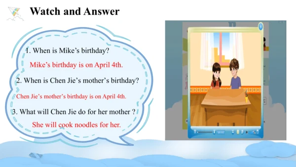 Unit 4 When is the art show Part B Let's talk课件（33