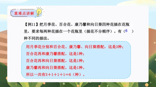 第八单元：数学广角——搭配（二）单元复习课件(共28张PPT)人教版三年级数学下册