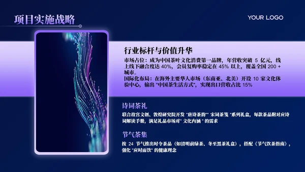 活力紫科技风商业计划书PPT模板