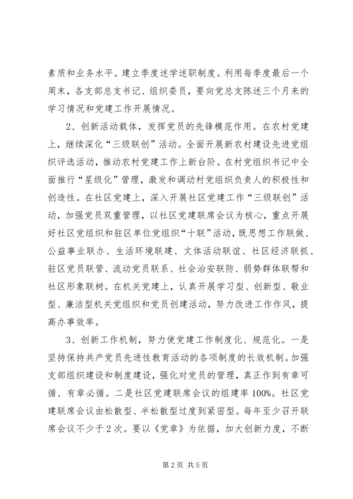 镇党基层组织建设年方案.docx