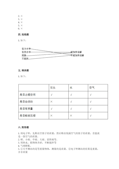 教科版小学三年级上册科学期末测试卷【重点班】.docx