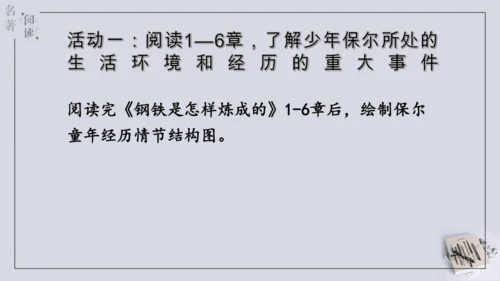 八年级下册 第六单元 名著导读 《钢铁是怎样炼成的》课件(共57张PPT)