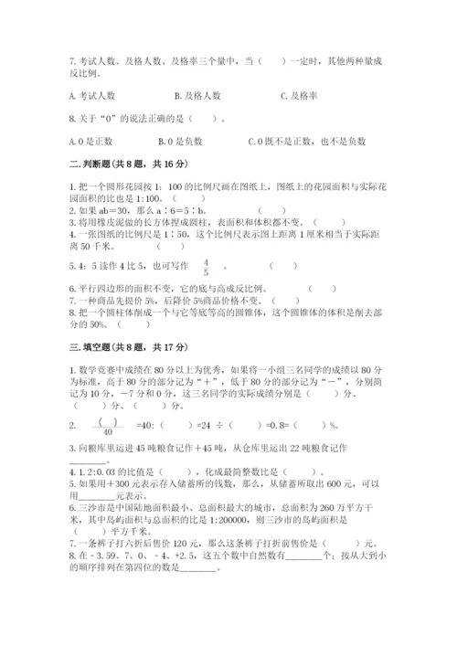 小升初六年级期末测试卷（巩固）.docx