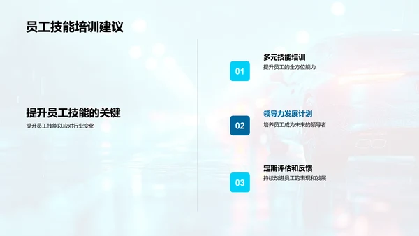 汽车业年中市场总结PPT模板
