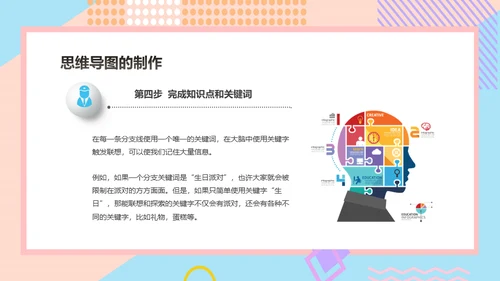 思维导图新思路通用PPT模版
