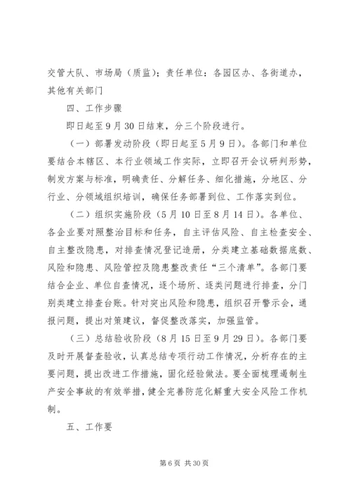 重点行业领域安全专项整治实施方案（5篇）.docx