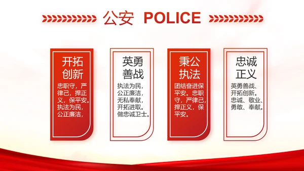 扫黑除恶专项斗争总结表彰大会代表PPT模板