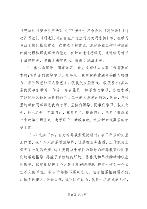 乡镇安监员个人工作总结.docx