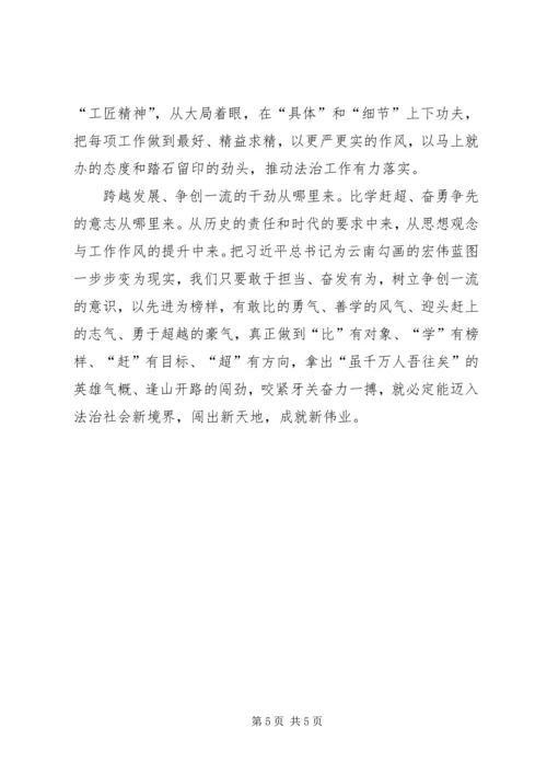 学习弘扬“跨越发展争创一流比学杆超奋勇争先”精神有感 (2).docx