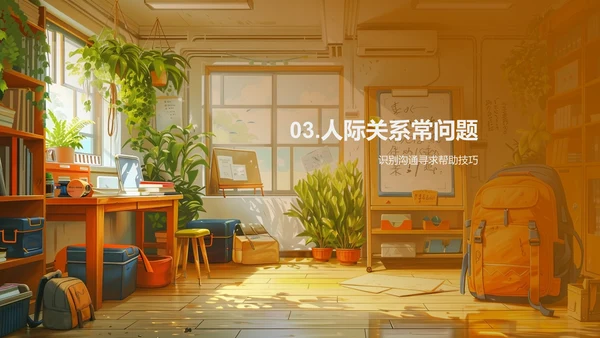 高中人际关系讲座PPT模板