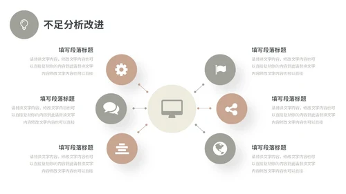 莫兰迪简约形状工作总结述职报告未来规划PPT