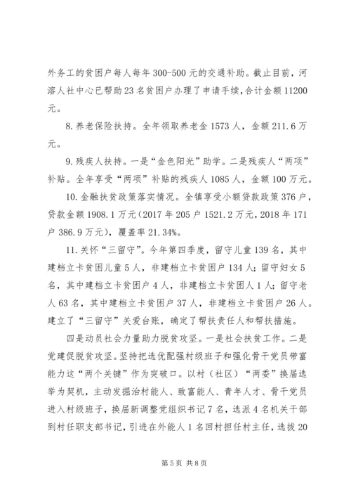 乡镇干部精准扶贫个人总结.docx