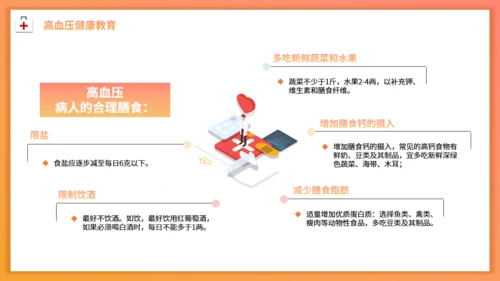 全国高血压日防法知识通用PPT模板