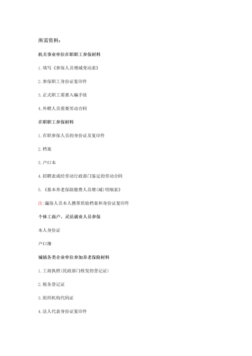 齐齐哈尔市五险一金办事指南.docx